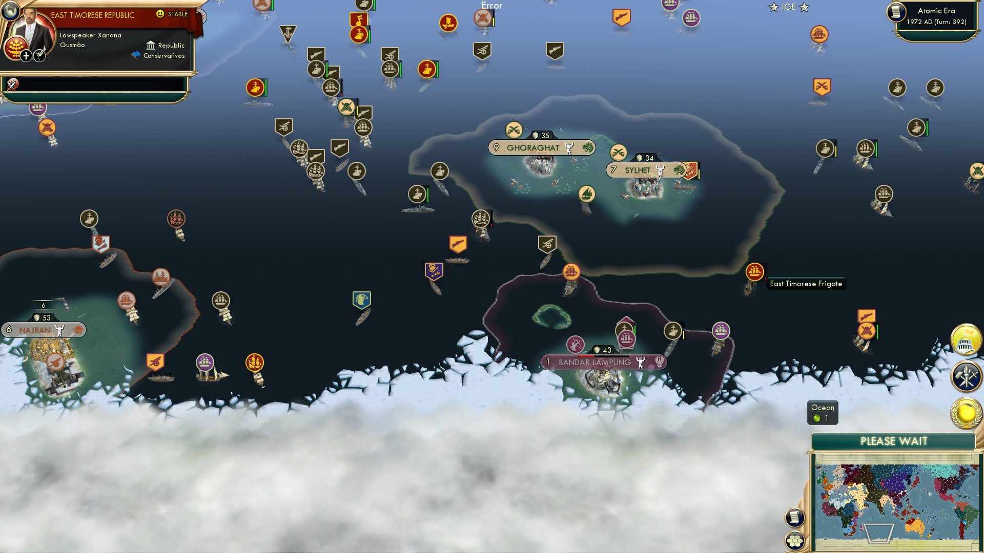 CBR In-Game Screenshot of Fire and Ice