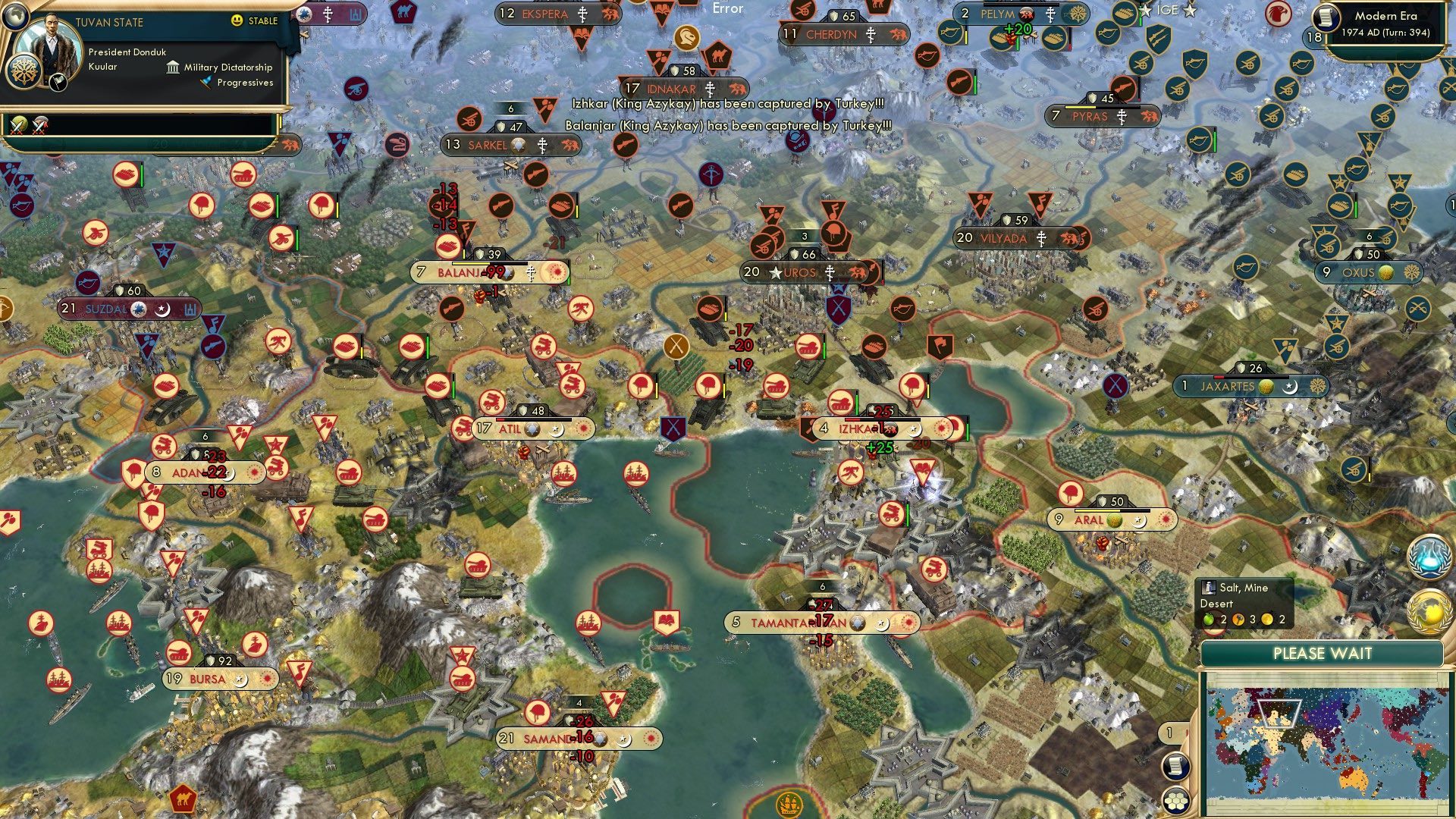 CBR In-Game Screenshot of Dawn of the Tread