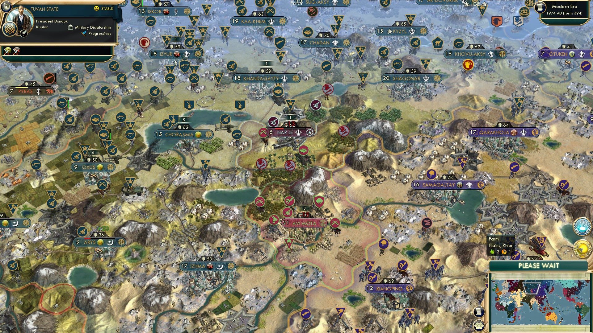 CBR In-Game Screenshot of Poppy Field Sunset