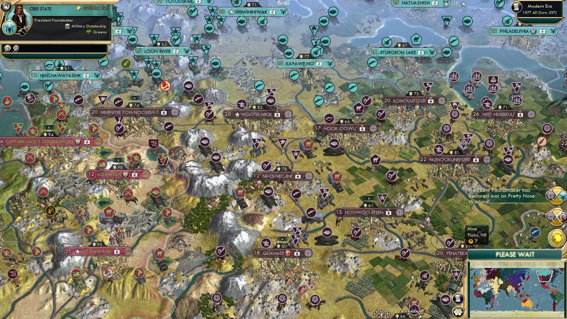 CBR In-Game Screenshot of War Plains