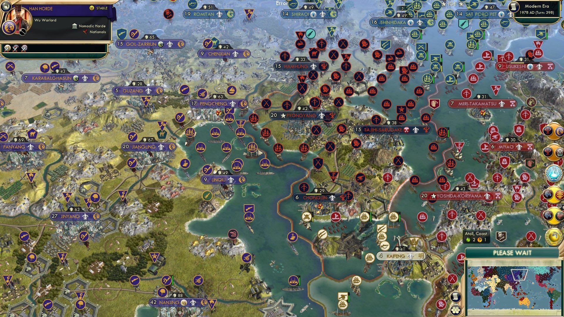 CBR In-Game Screenshot of Han Doubts