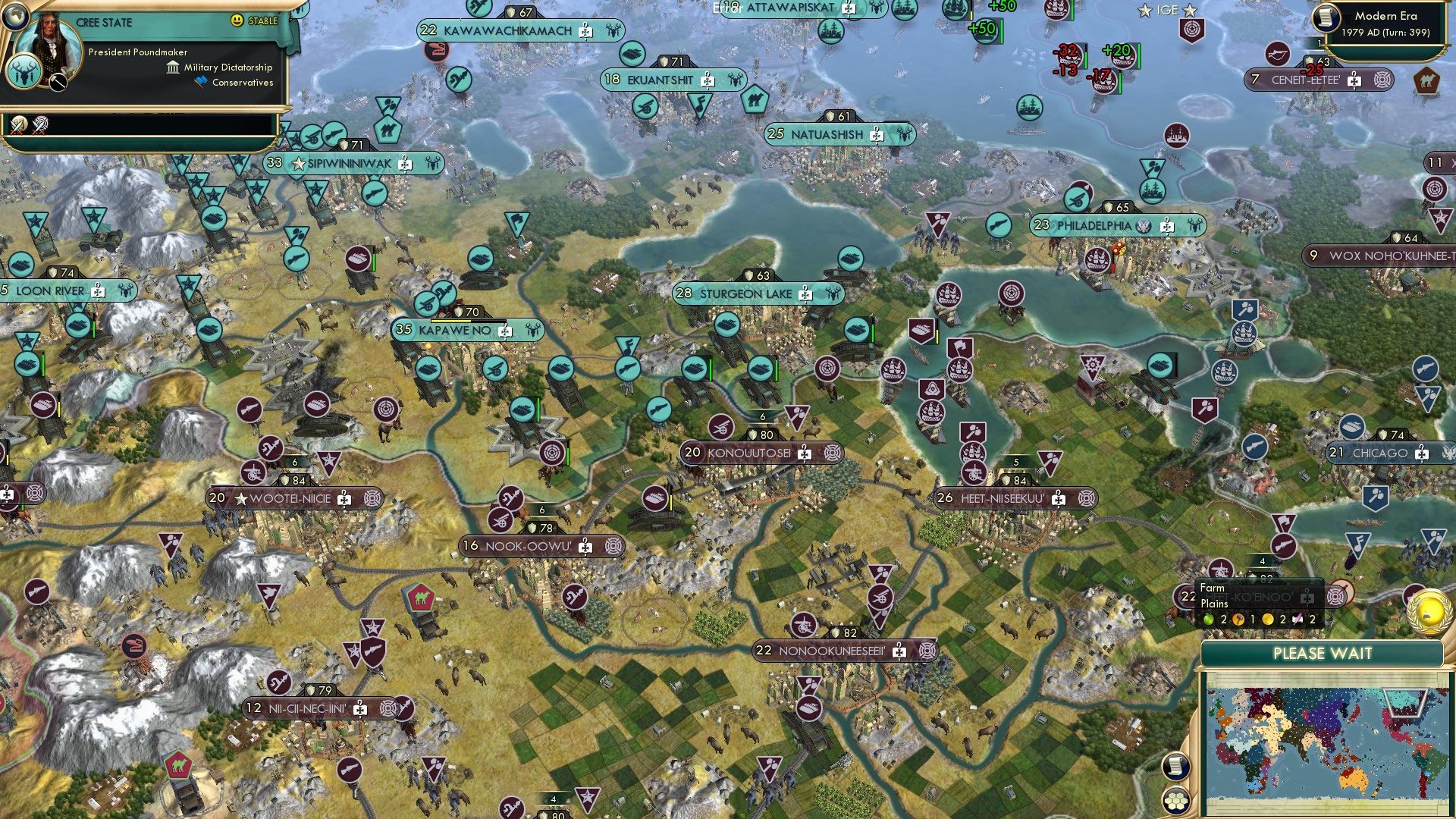 CBR In-Game Screenshot of Empty Plain