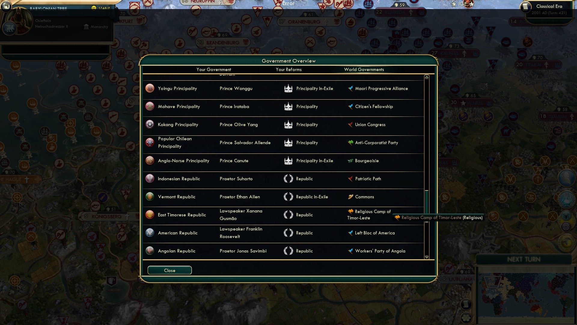 CBR In-Game Screenshot of 11