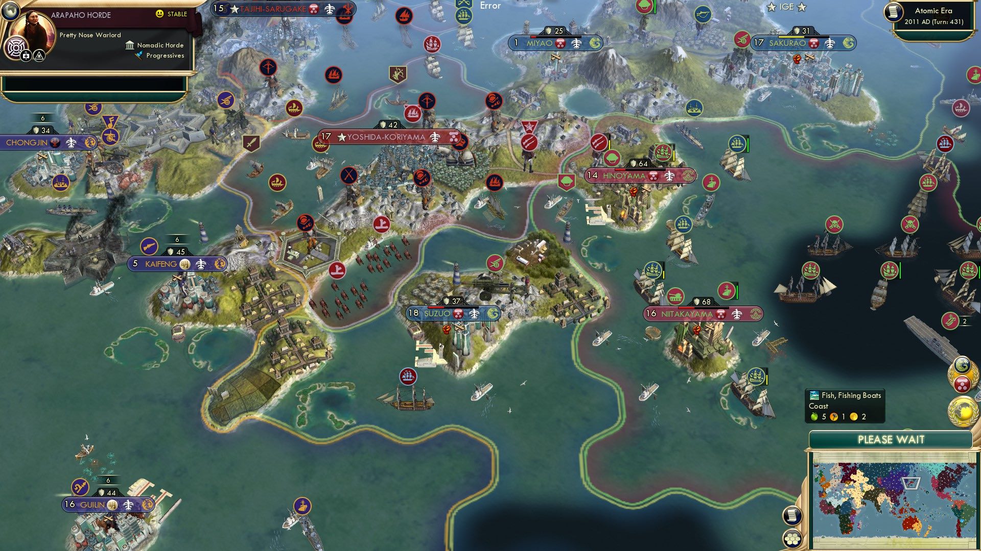 CBR In-Game Screenshot of 50