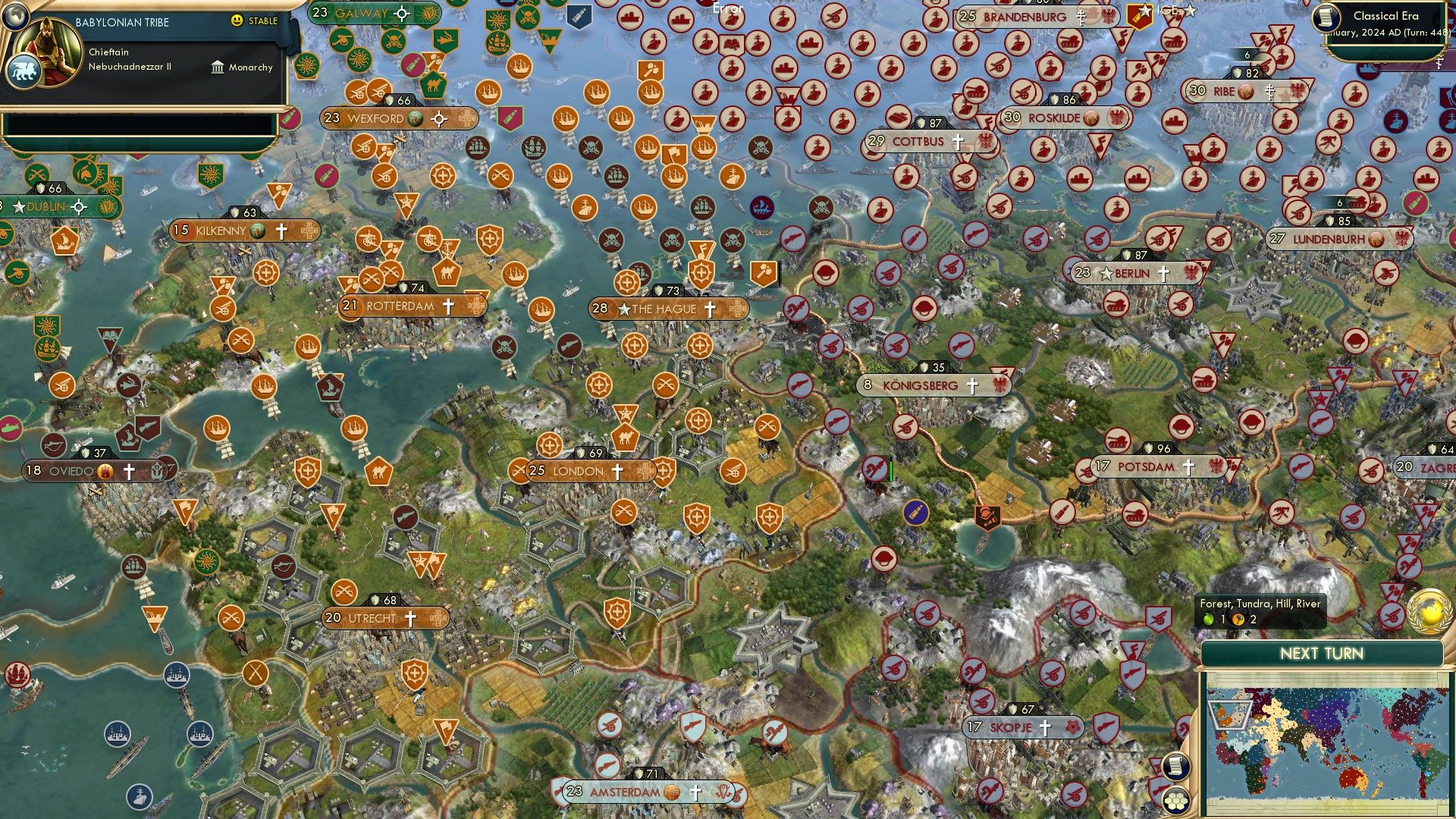CBR In-Game Screenshot of No Franco, Much Prussian