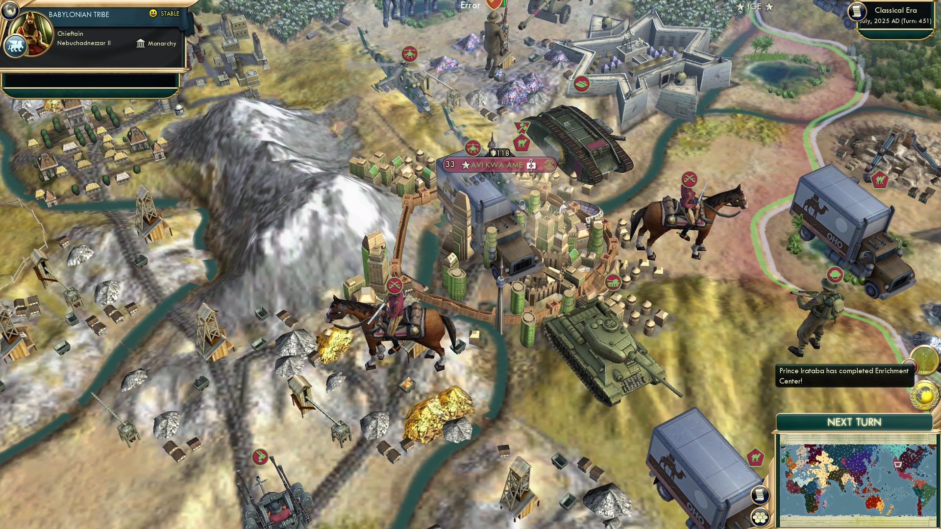 CBR In-Game Screenshot of Thermal Discouragement