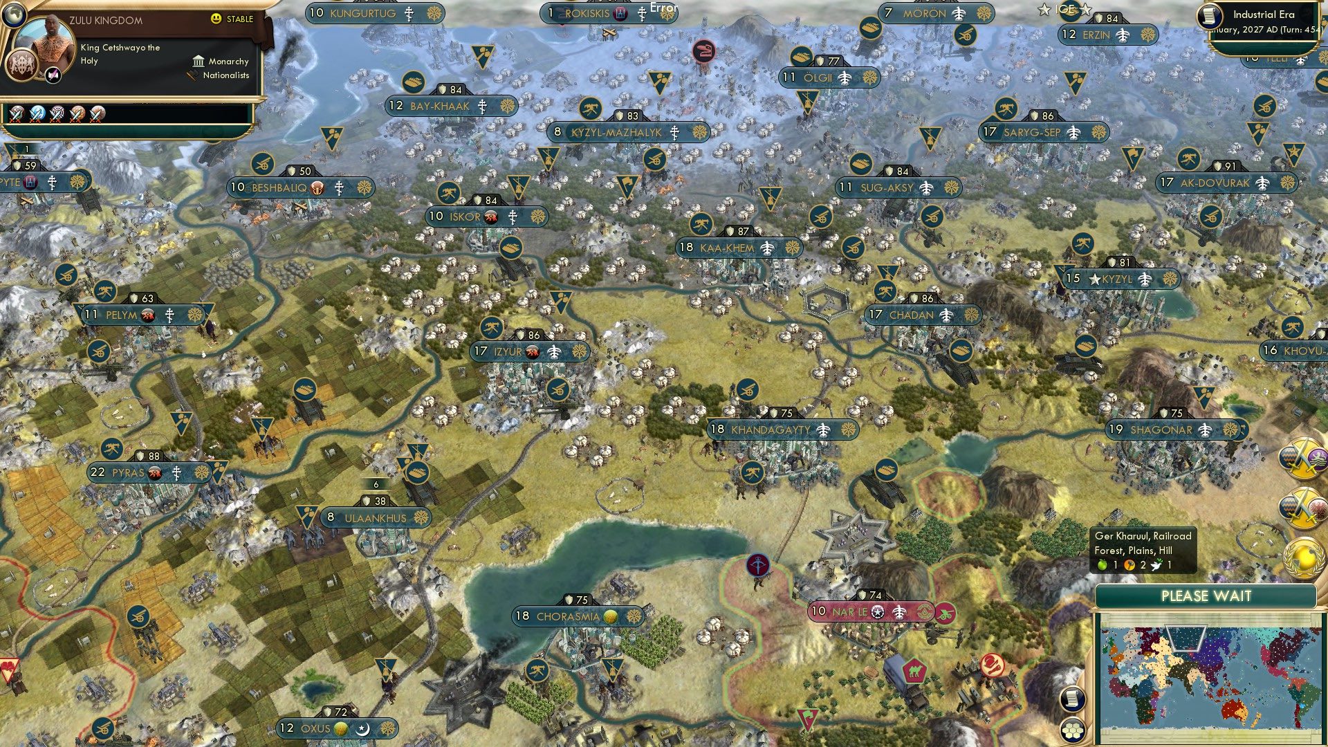 CBR In-Game Screenshot of +2 Great Windmill Points Per City