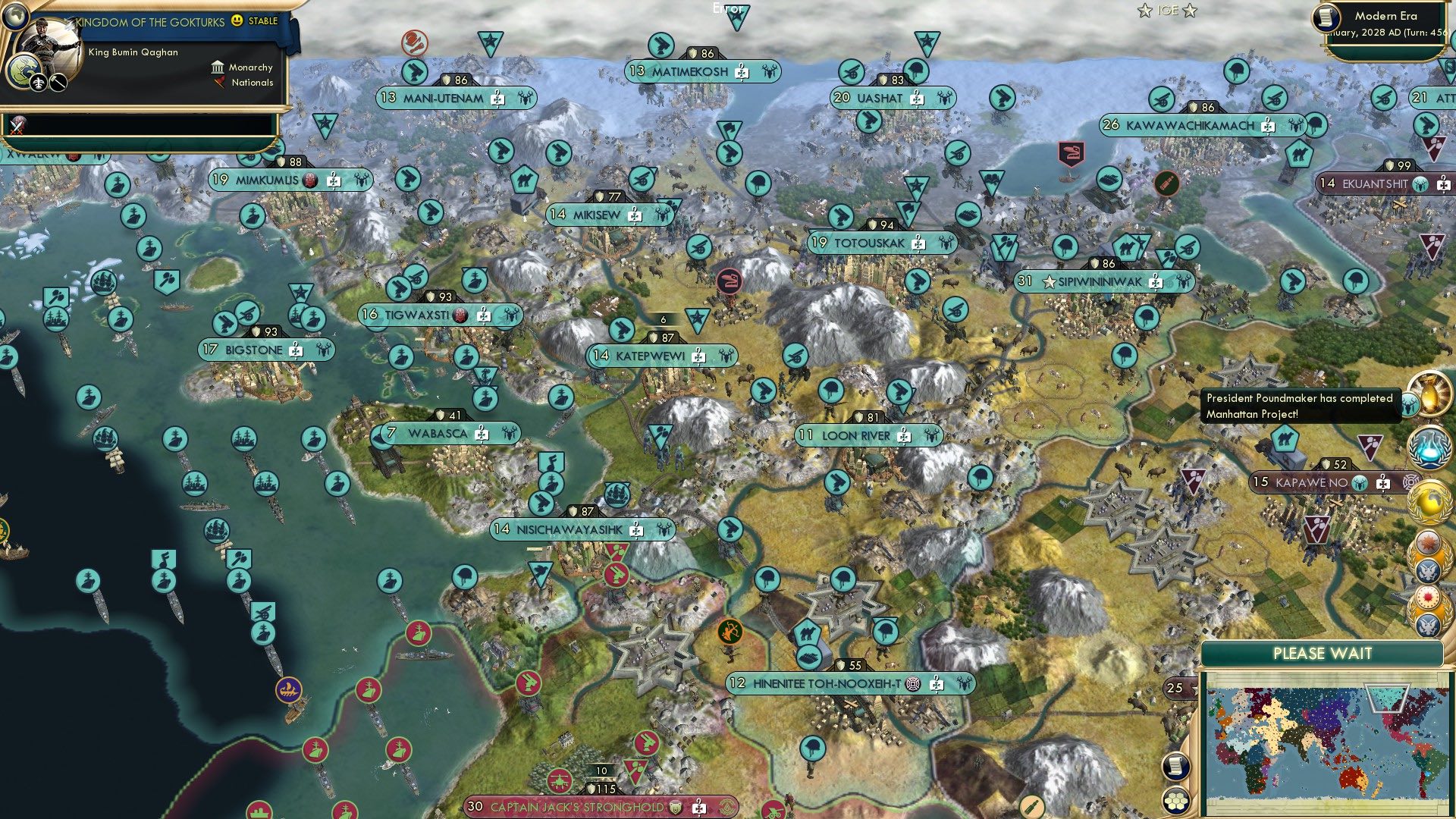 CBR In-Game Screenshot of Moose on the Loose