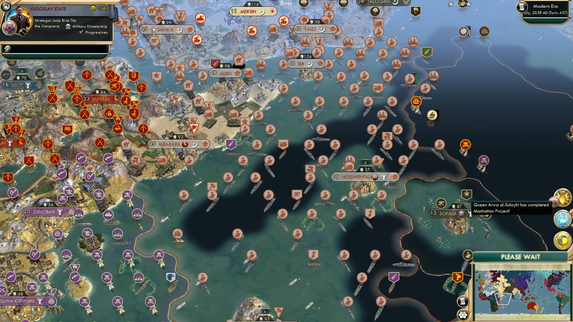 CBR In-Game Screenshot of Destroyer of Worlds, World of Destroyers