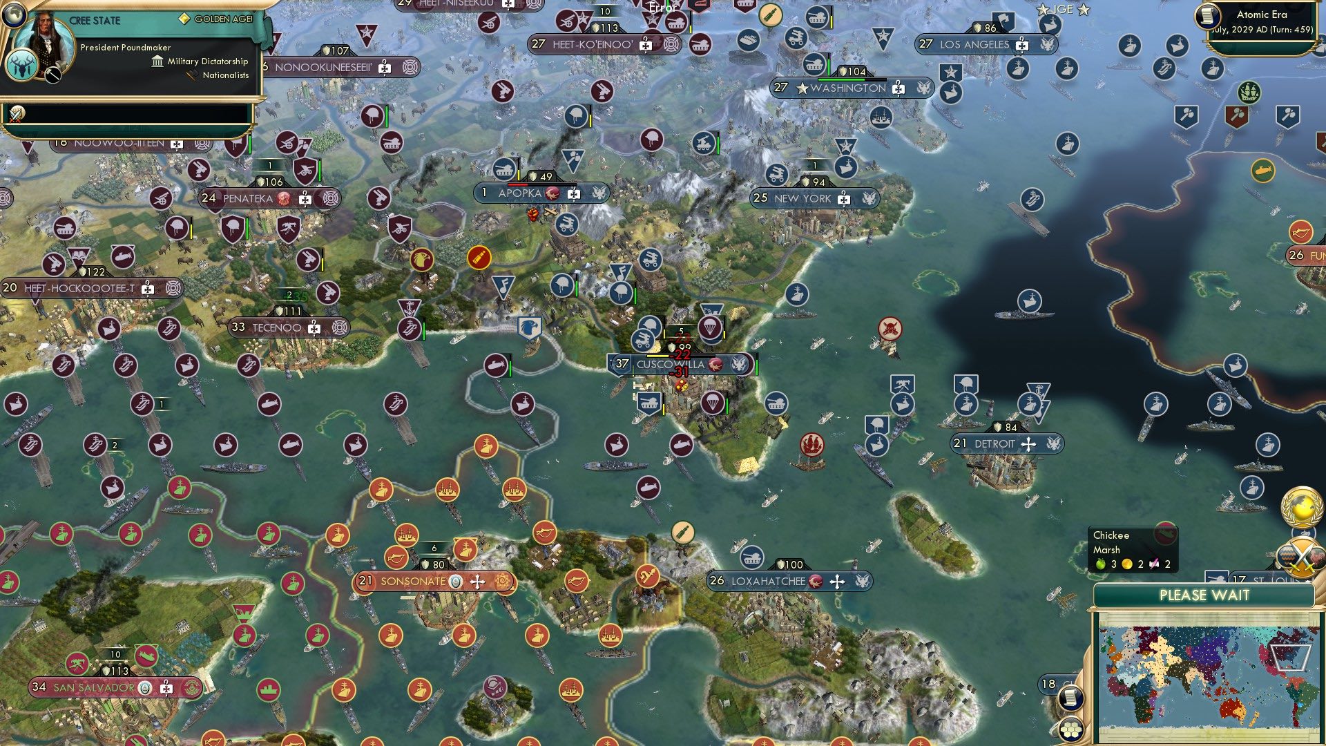 CBR In-Game Screenshot of Giving Me the Cuscowillies