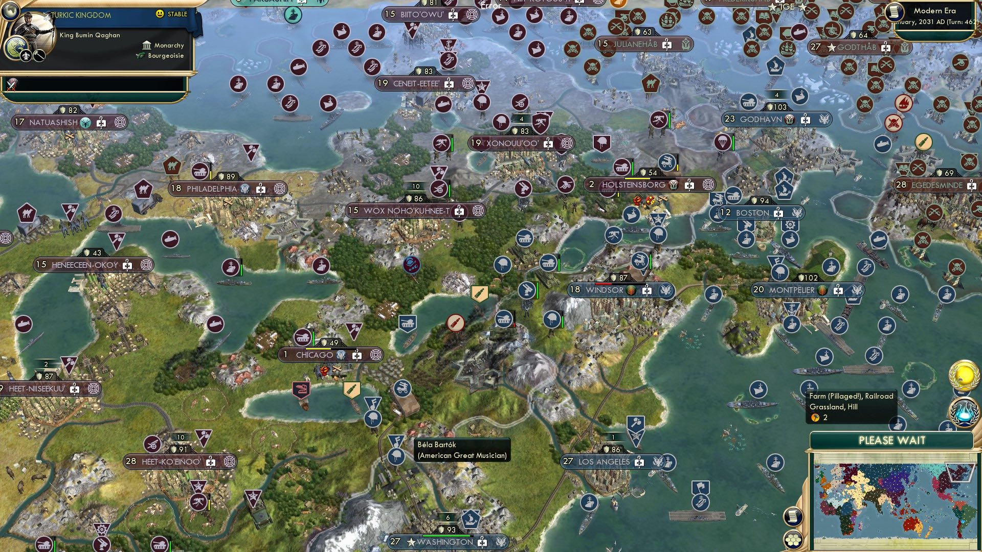 CBR In-Game Screenshot of On the Borg, both Holsteins and Regular