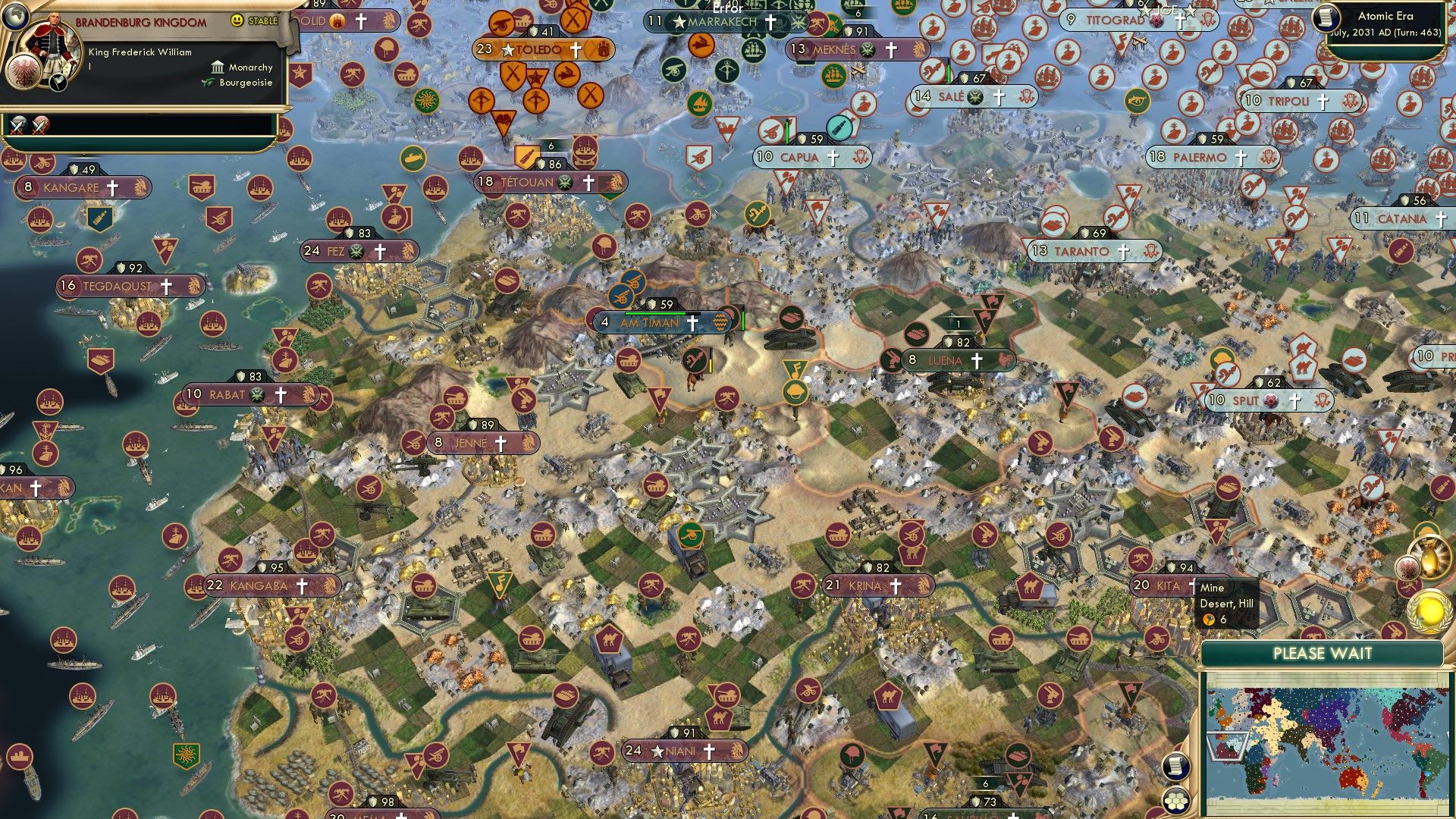 CBR In-Game Screenshot of Am Kaput