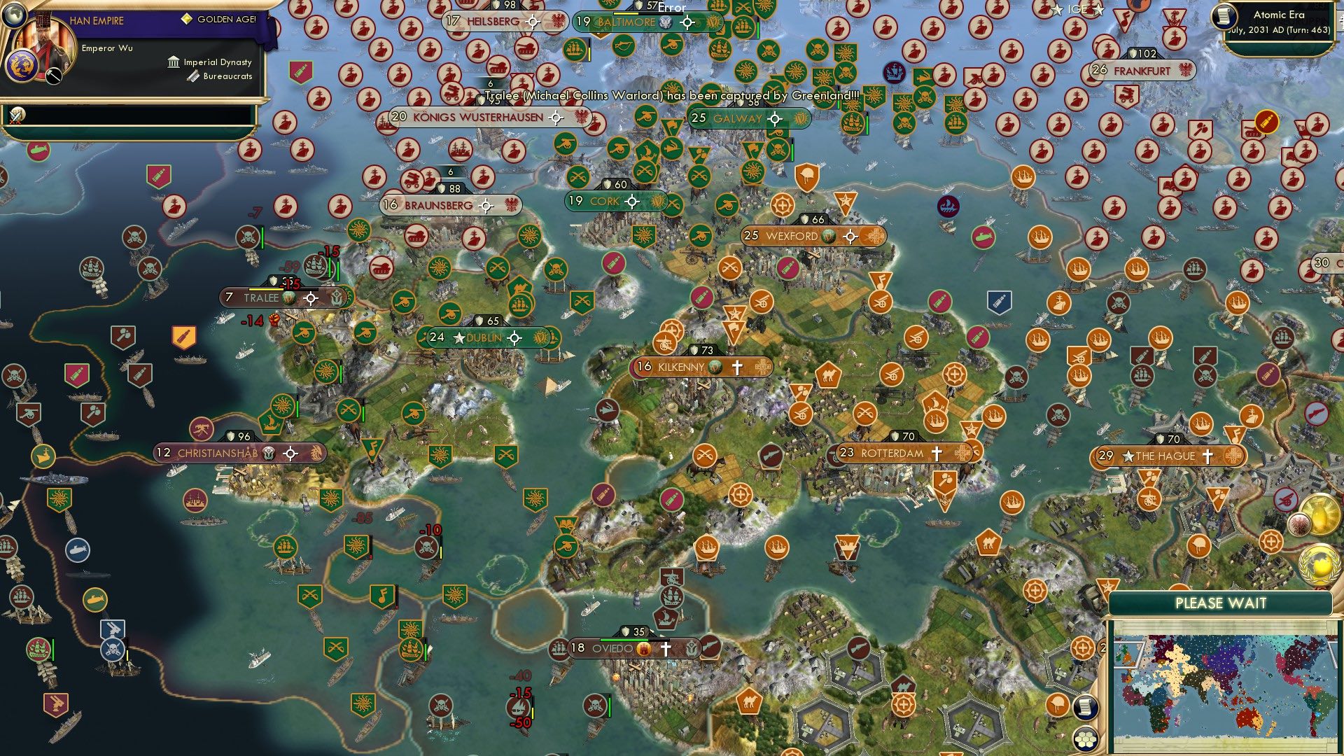 CBR In-Game Screenshot of 2 Isles 5 Civs