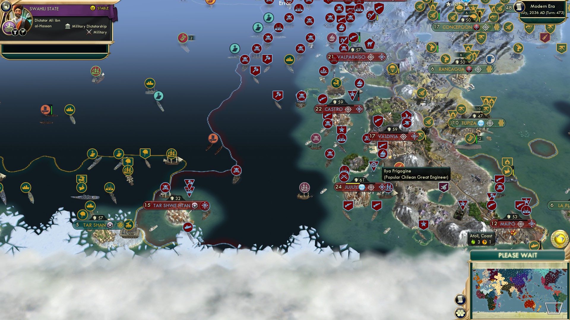 CBR In-Game Screenshot of Misconcepcion