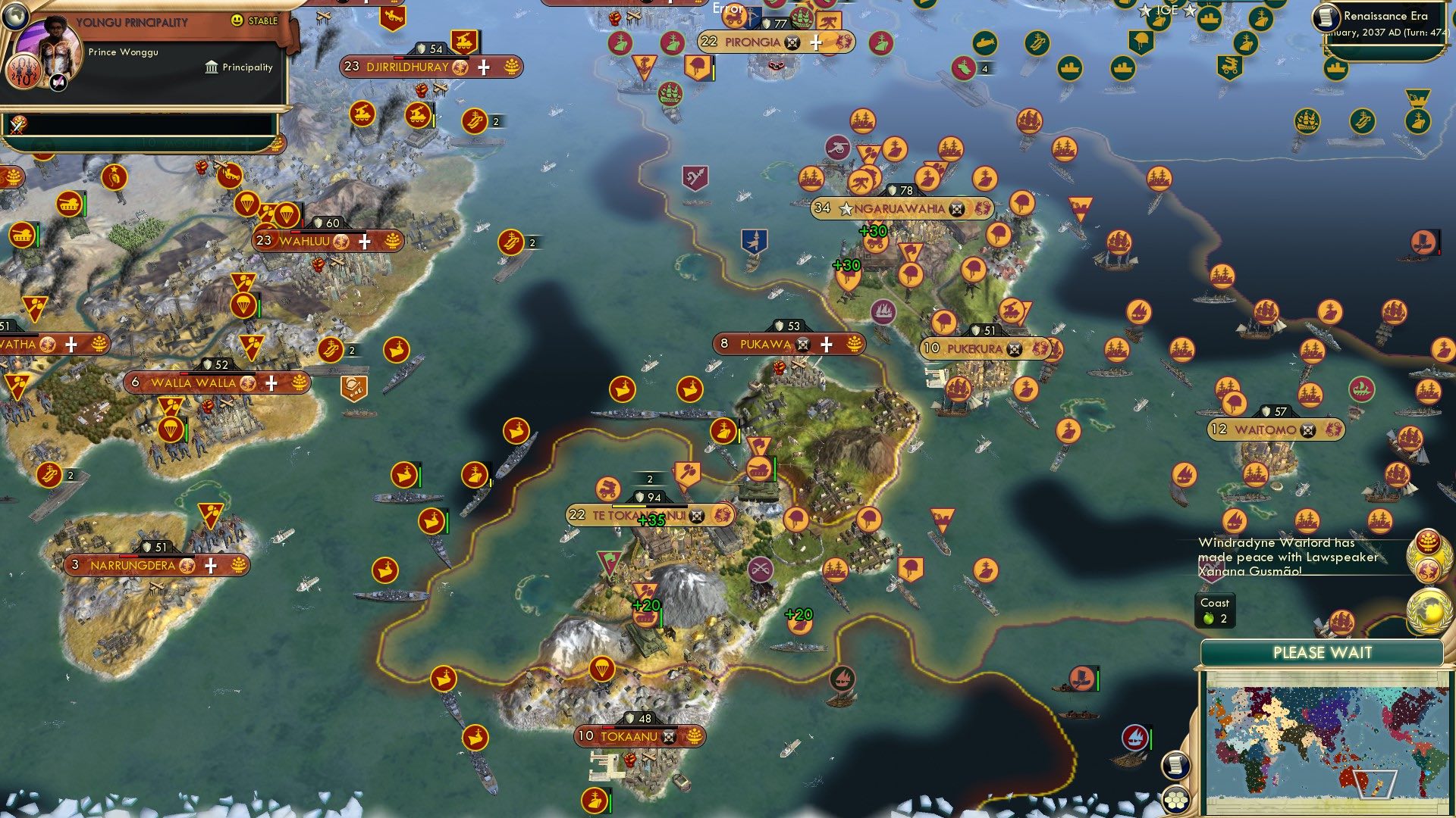 CBR In-Game Screenshot of Timor Sul