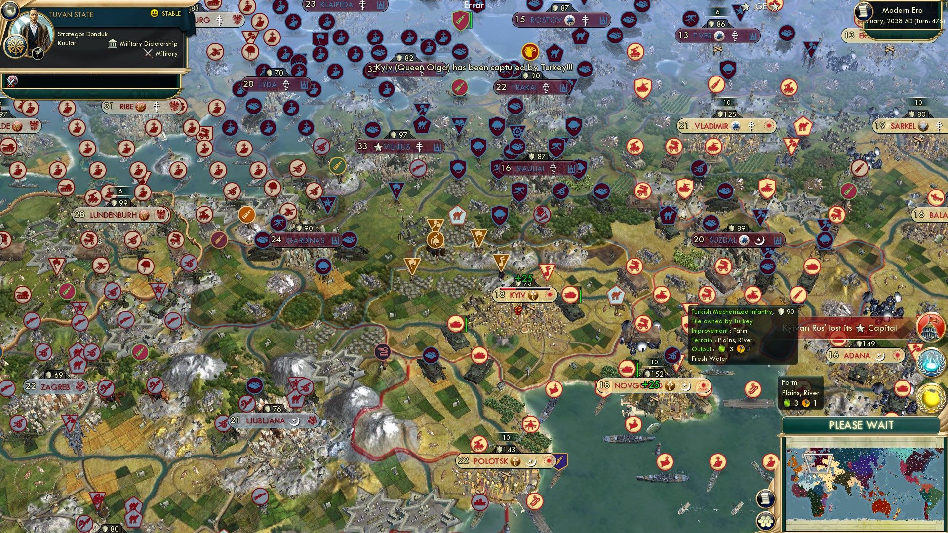 CBR In-Game Screenshot of It’s Olga…