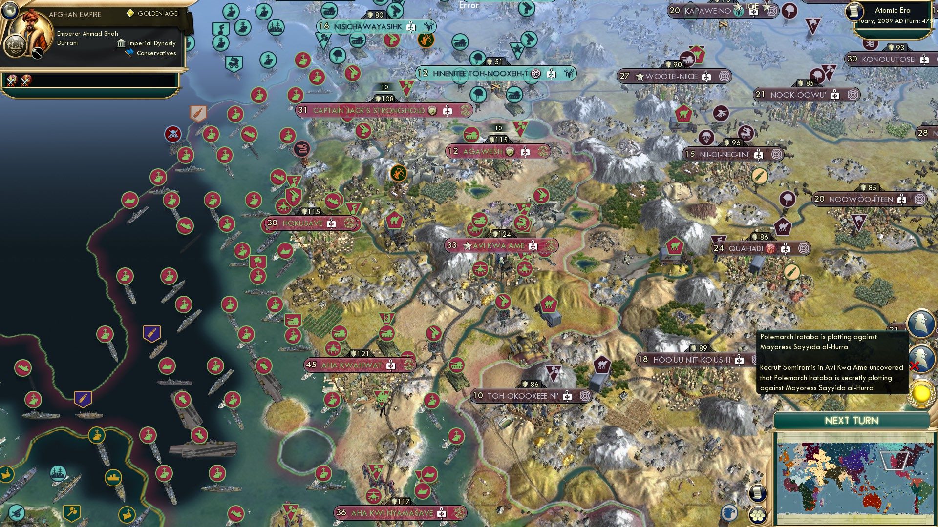 CBR In-Game Screenshot of Irrelevant Intrigue