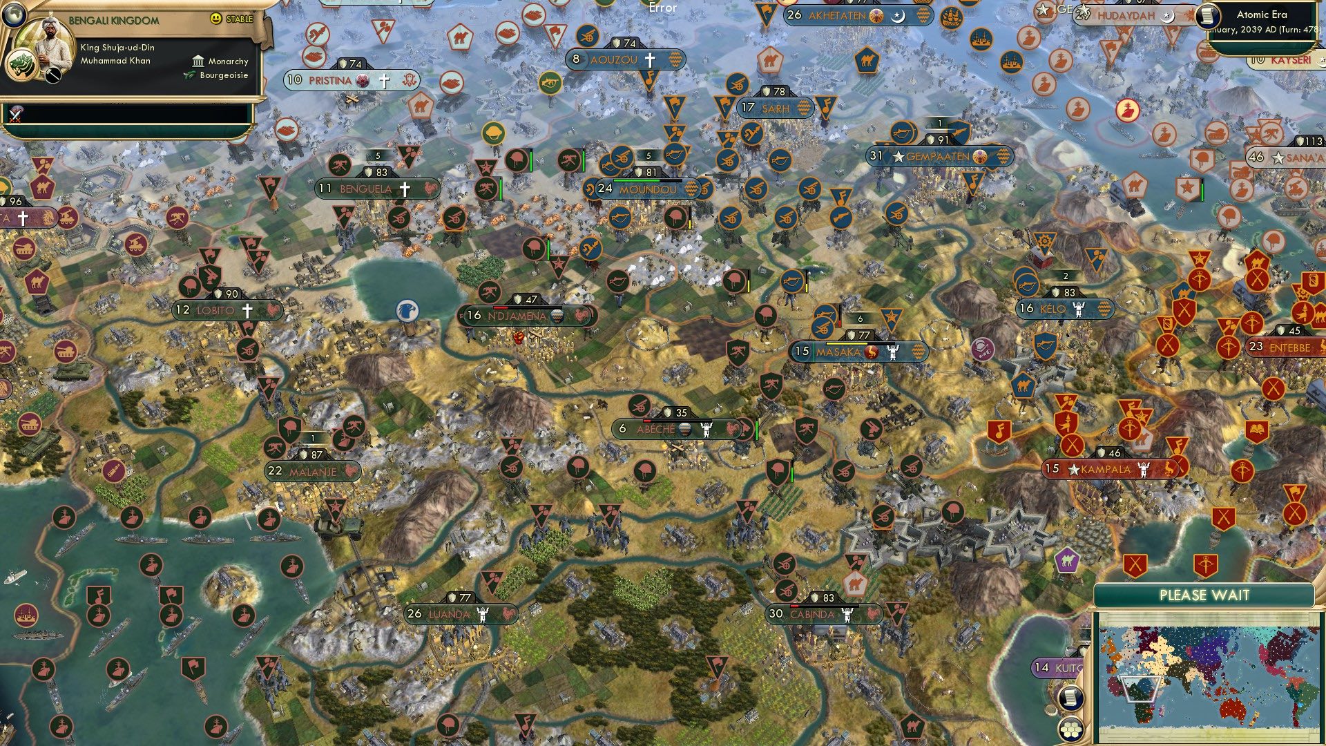 CBR In-Game Screenshot of Virgin Chad, Chad Angola