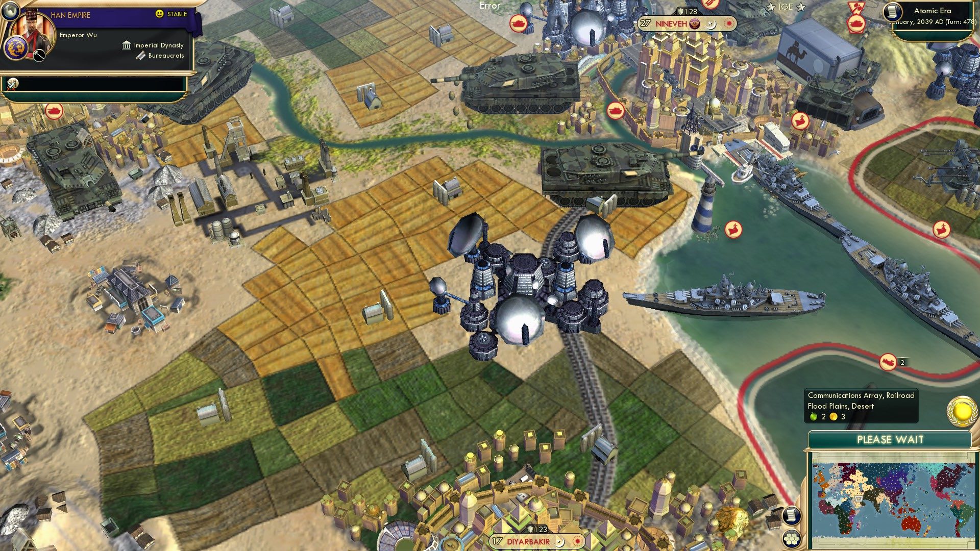 CBR In-Game Screenshot of Turkey of The Future