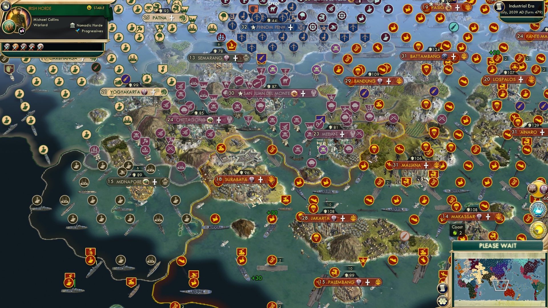 CBR In-Game Screenshot of Many Islands, Many Nations