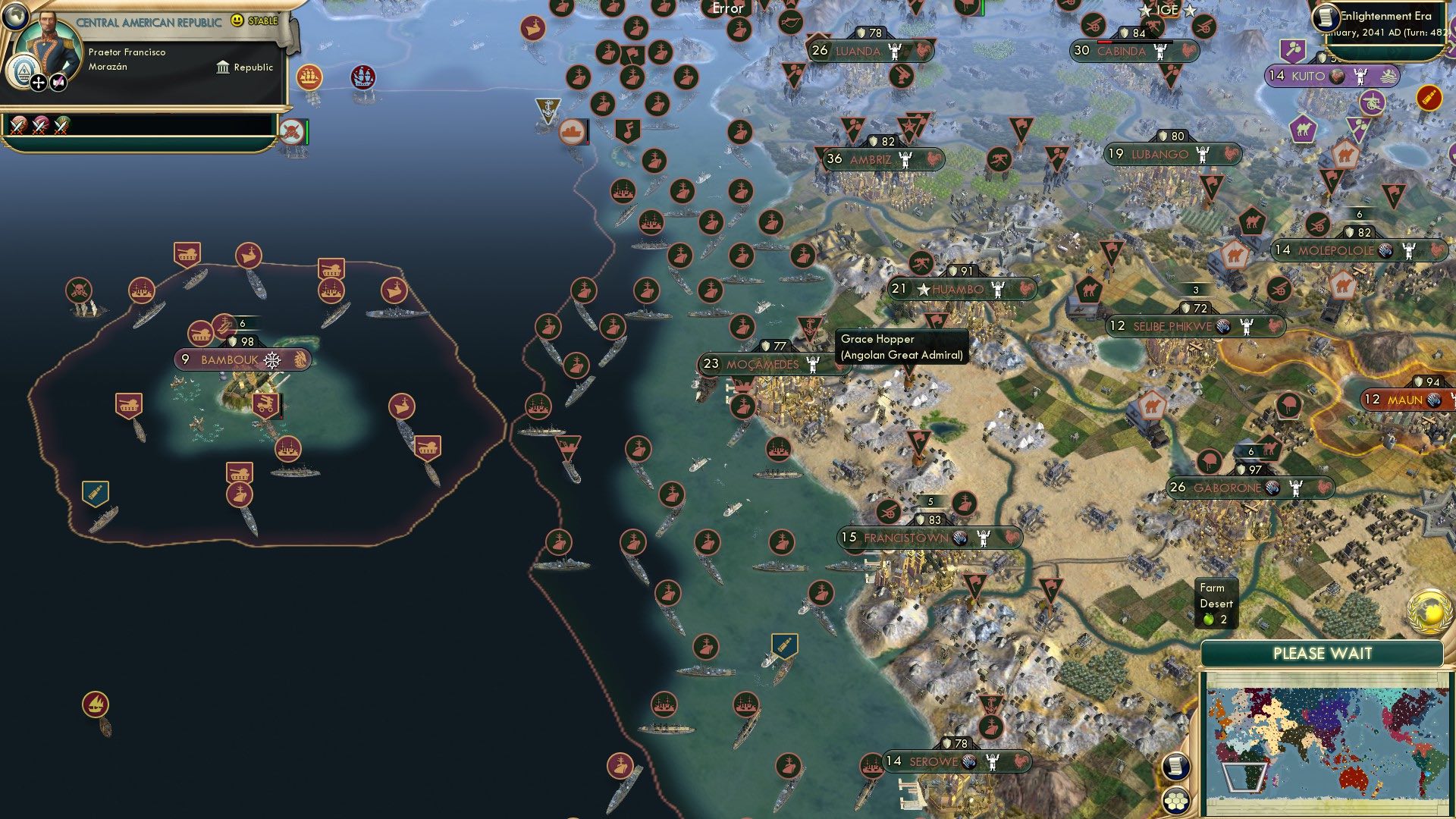 CBR In-Game Screenshot of Green and Mean