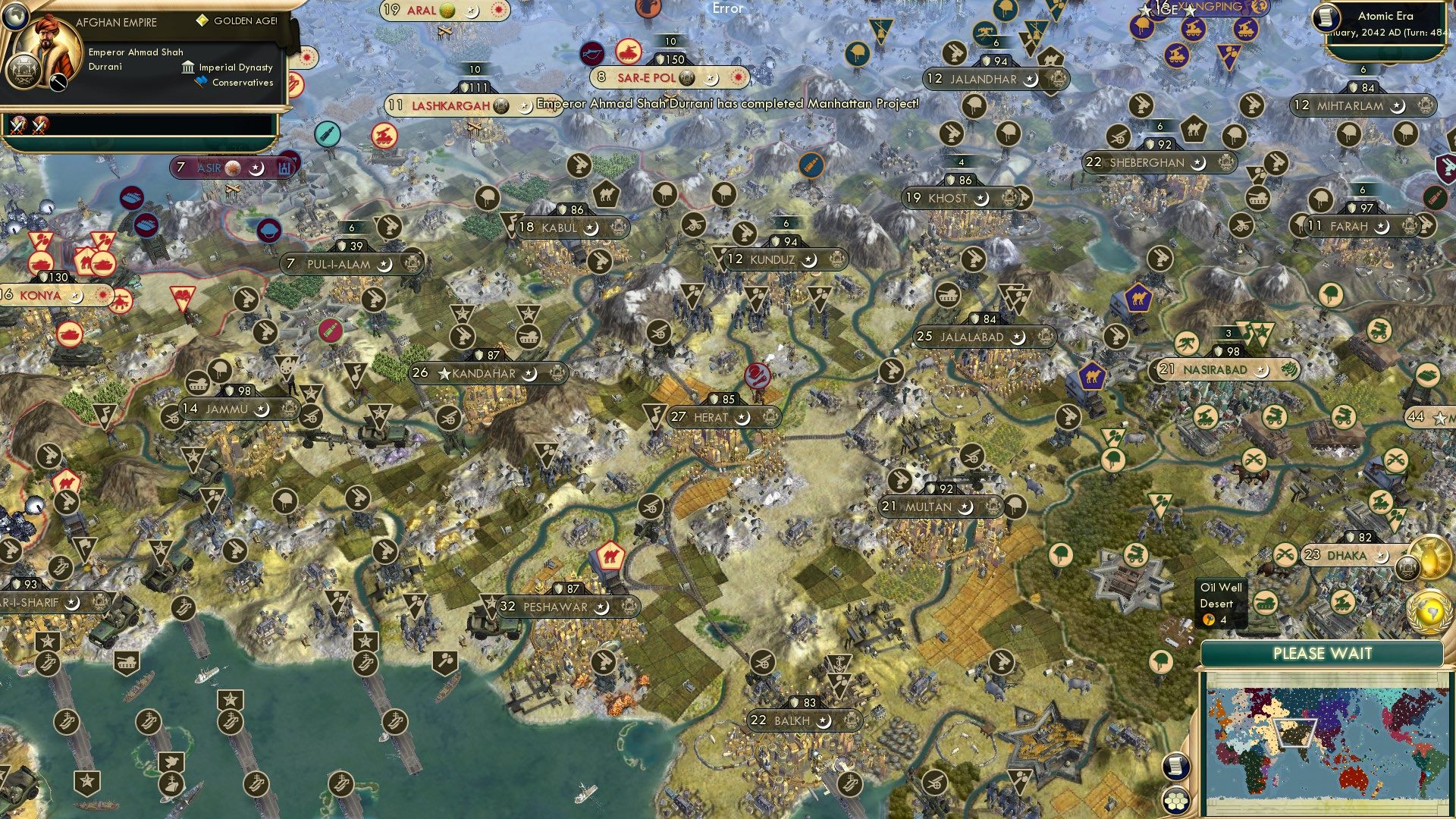 CBR In-Game Screenshot of Atom-Splitting Afghans