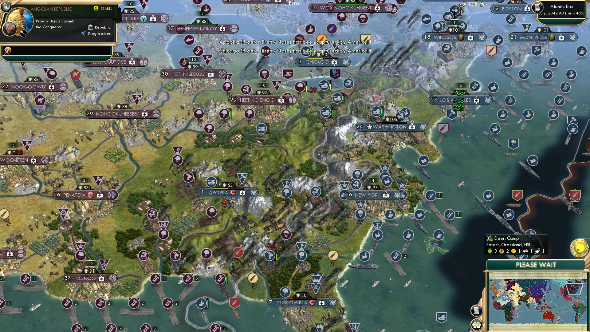 CBR In-Game Screenshot of Pretty Nose Blows It