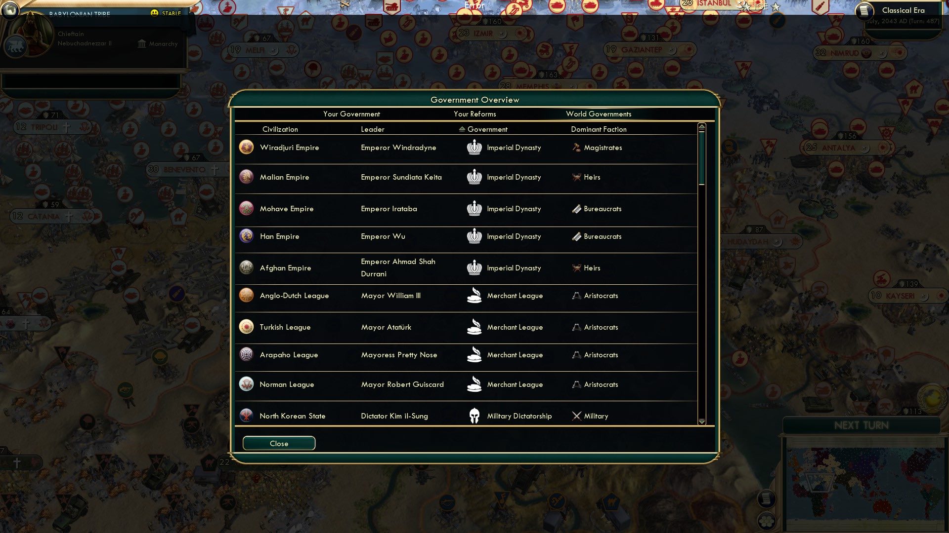 CBR In-Game Screenshot of Horde is Out, Empire is In