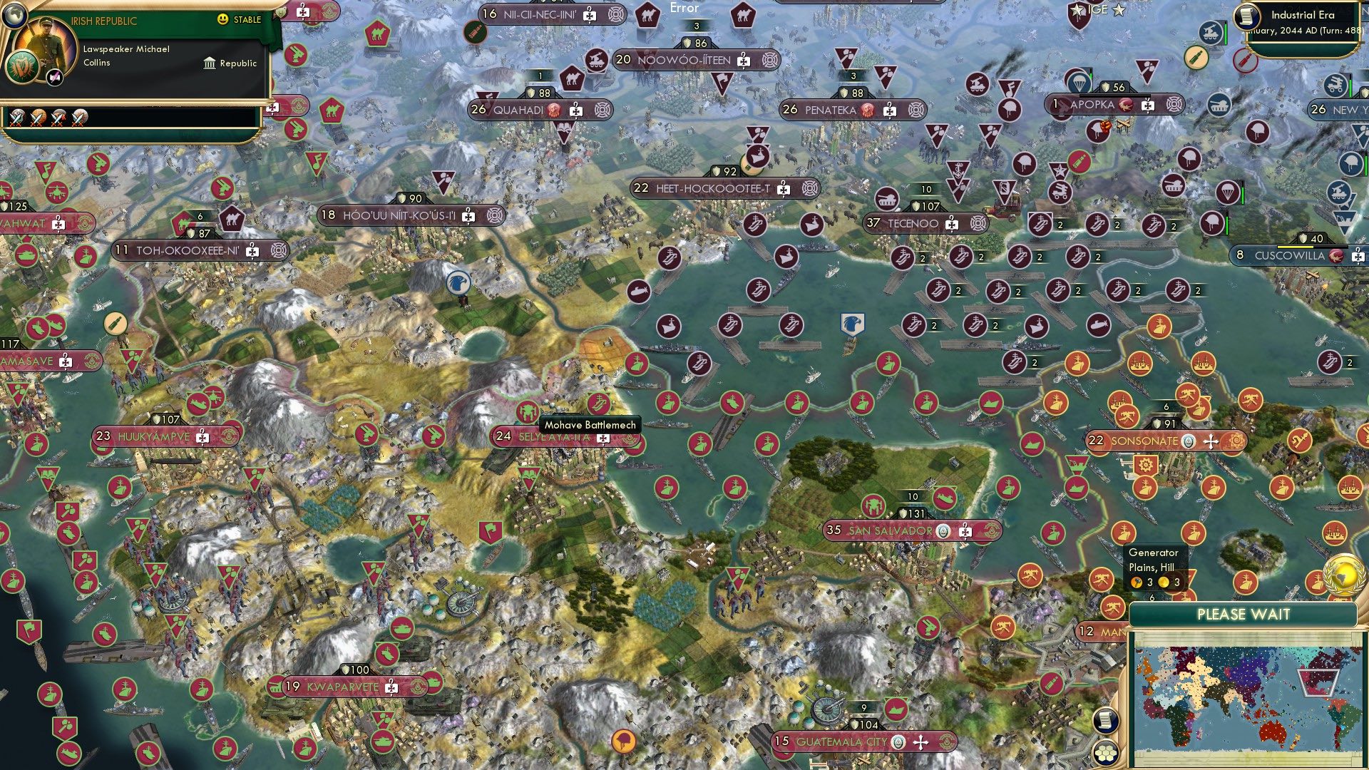 CBR In-Game Screenshot of Mecha-Mohave