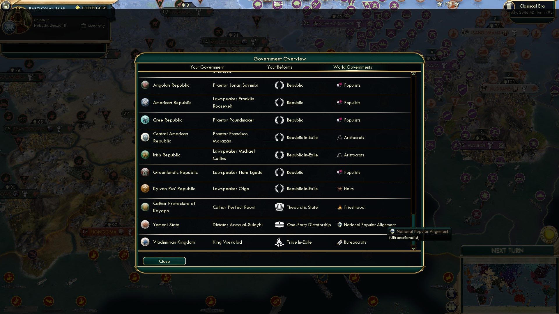 CBR In-Game Screenshot of Ultranationalism For Dummies