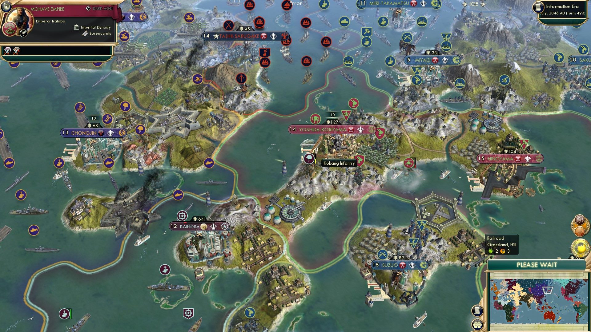 CBR In-Game Screenshot of Exhaustive Efforts