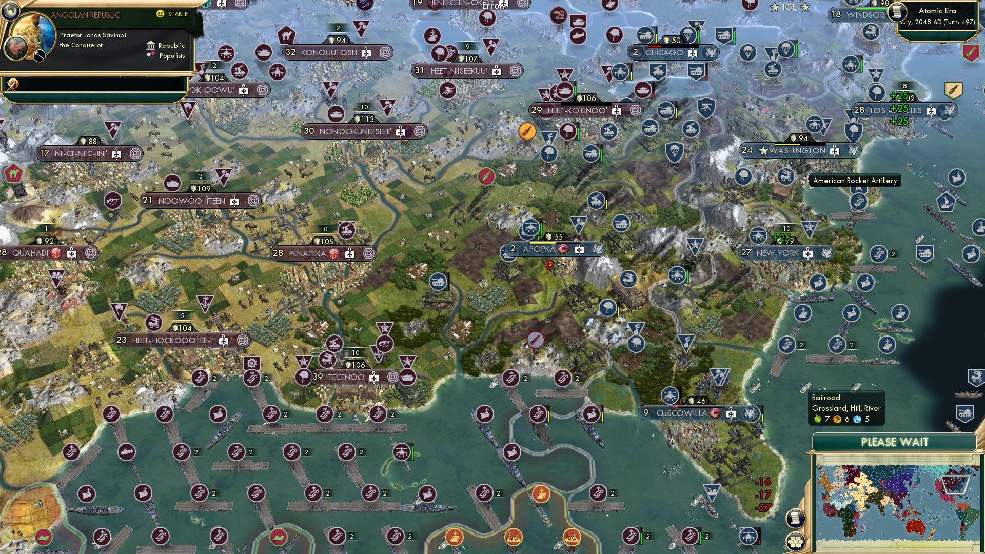 CBR In-Game Screenshot of The American Offensive