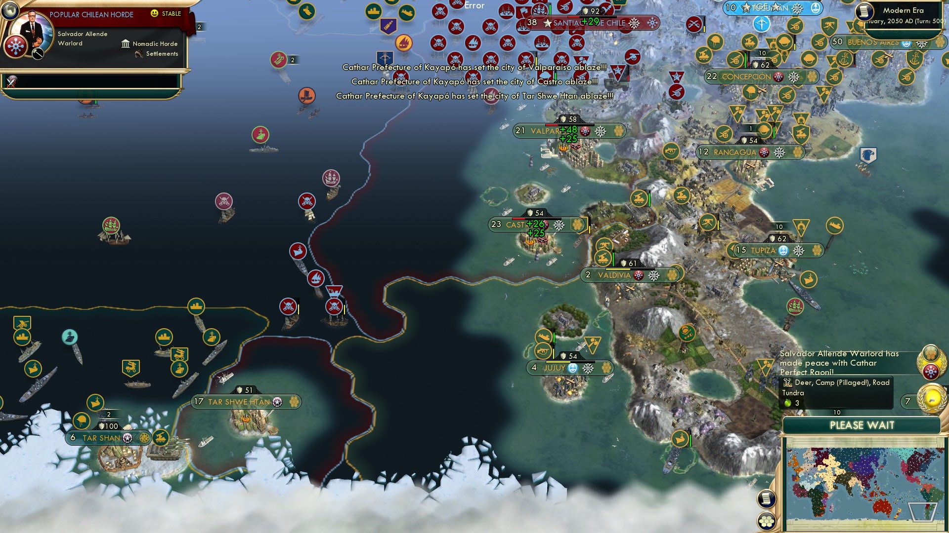 CBR In-Game Screenshot of Raoni, The Scourge of God