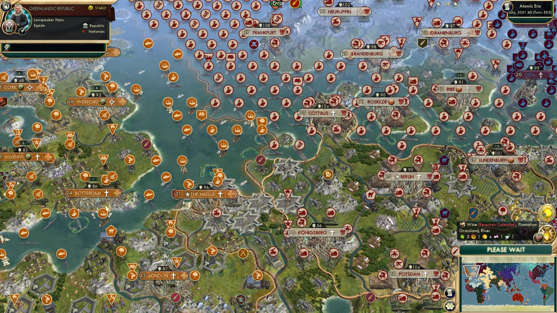 CBR In-Game Screenshot of Orange and Off-White, Beige and Red