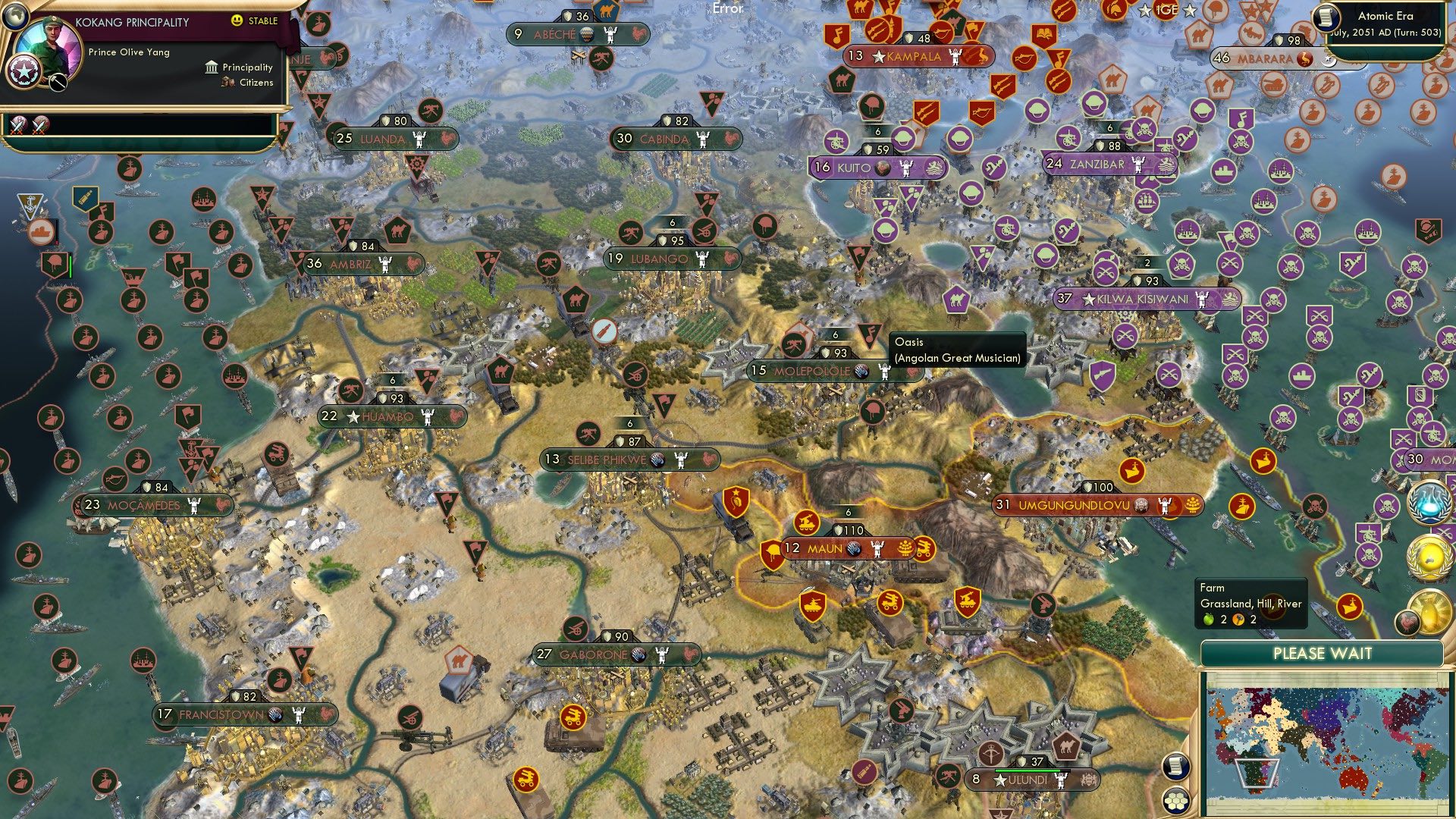 CBR In-Game Screenshot of Oasis in The Grasslands