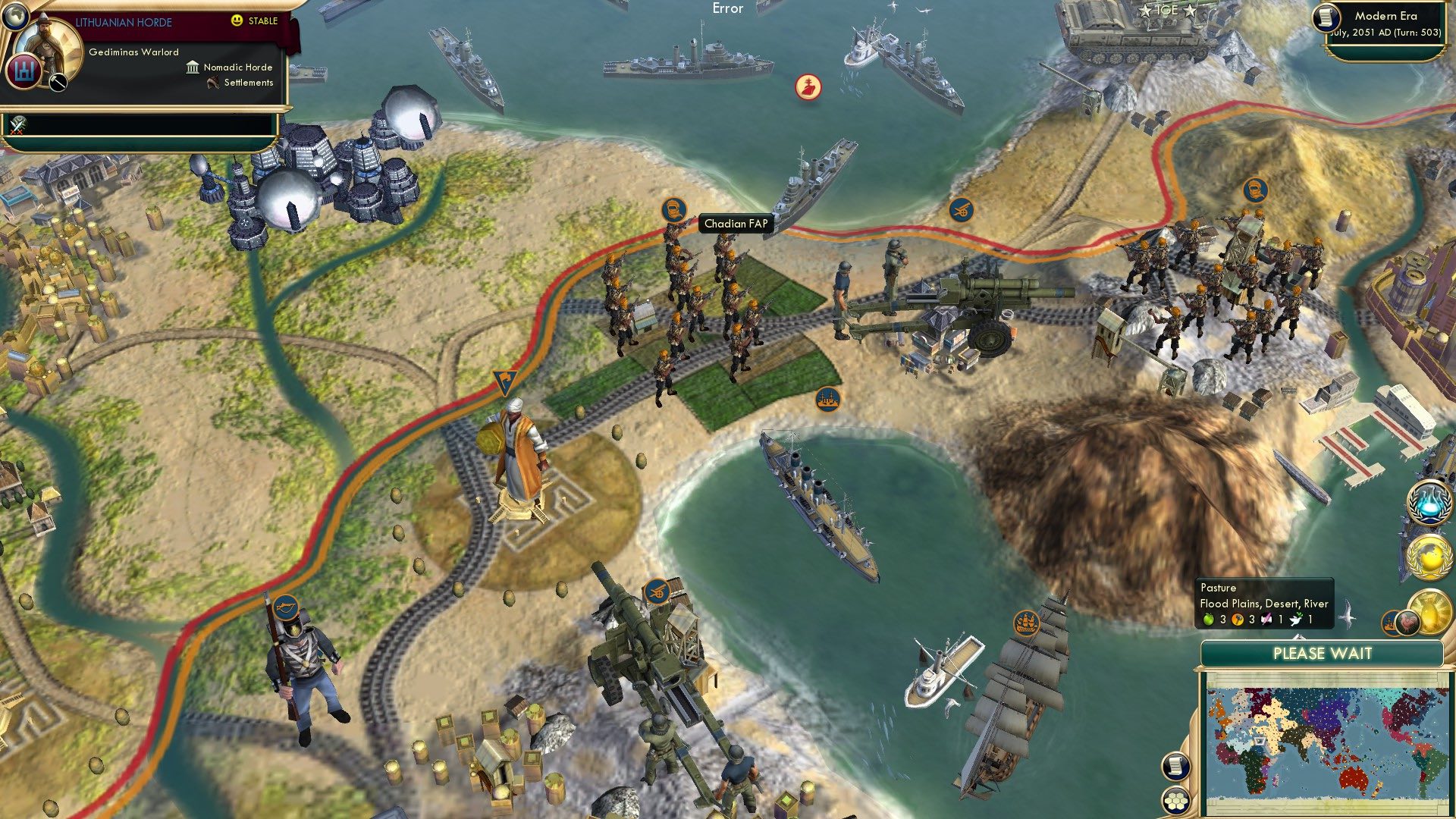 CBR In-Game Screenshot of The FAPping Chads