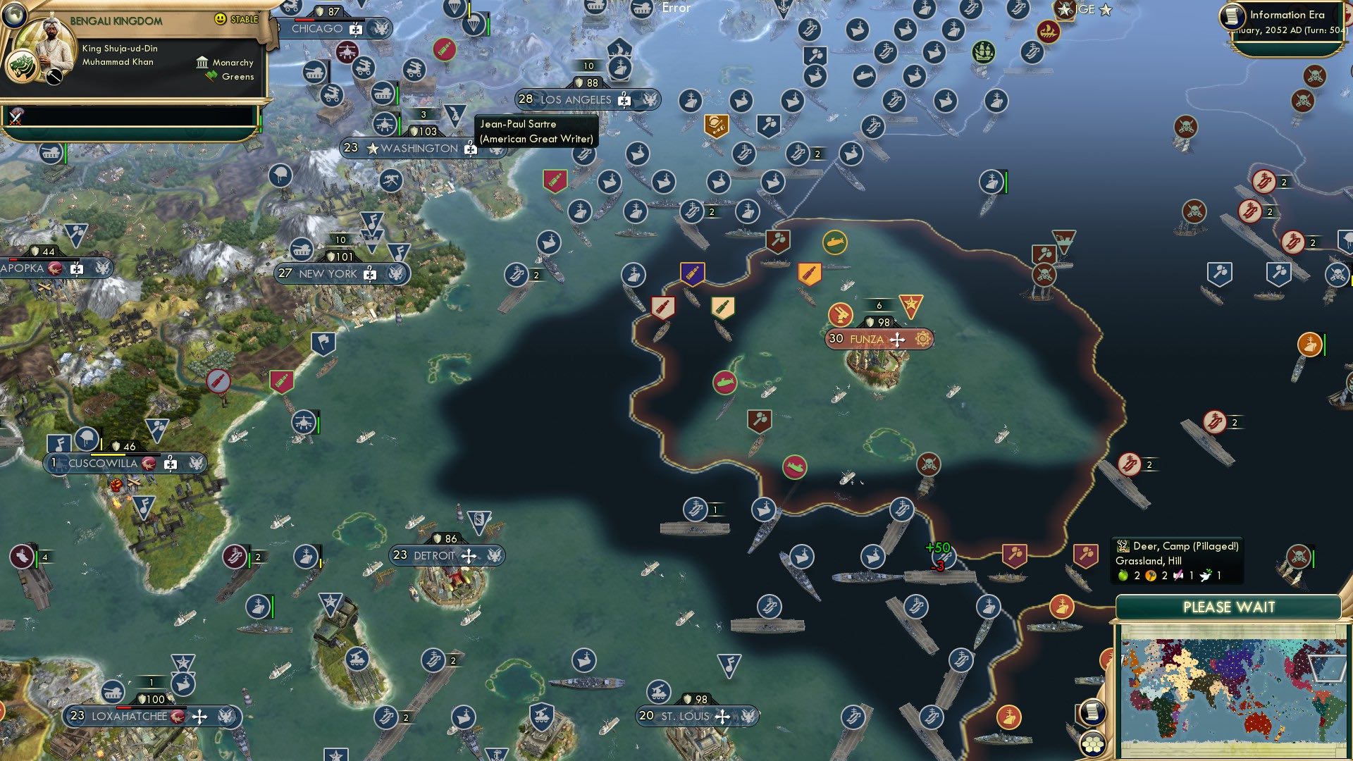 CBR In-Game Screenshot of Quiet Moments in A War