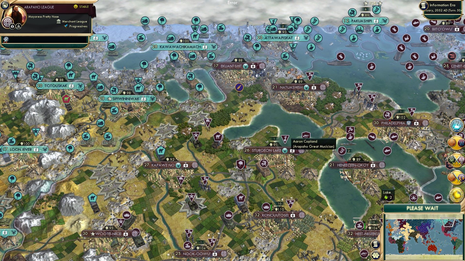 CBR In-Game Screenshot of The High Plains