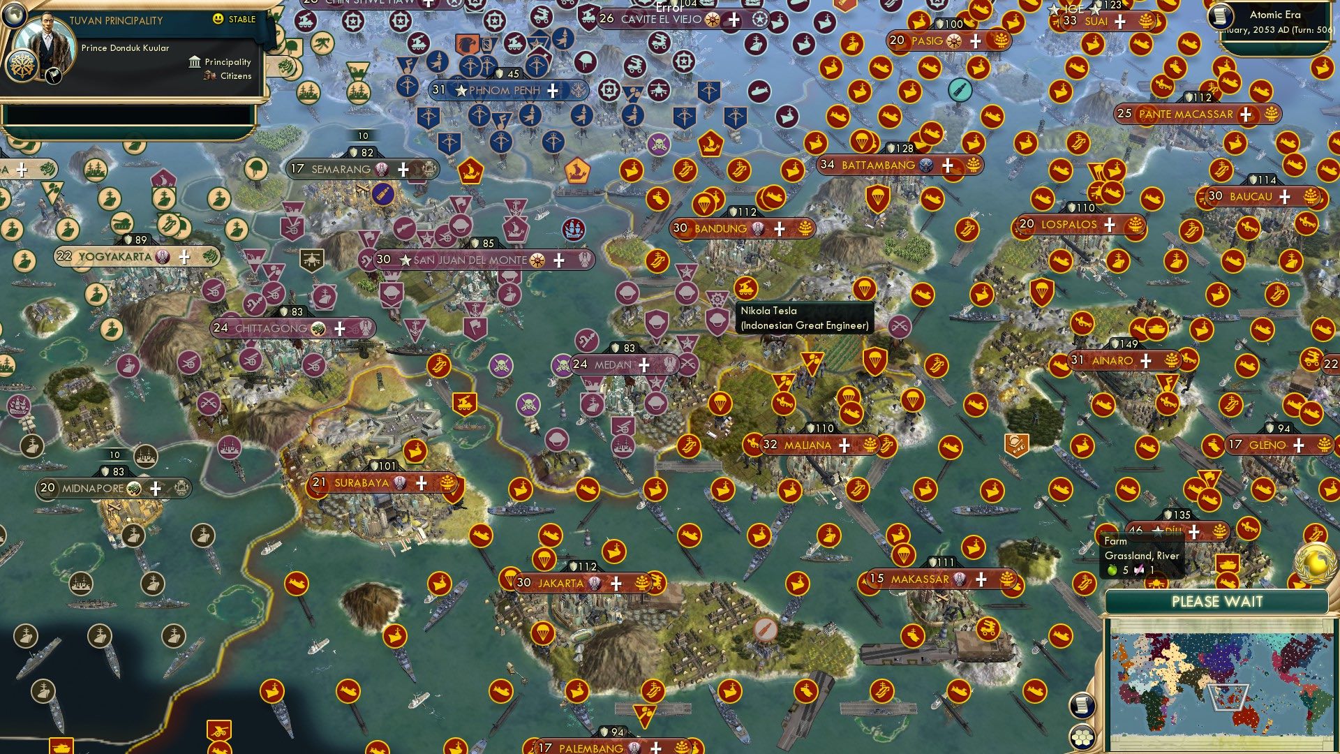 CBR In-Game Screenshot of Electrifying Indonesia