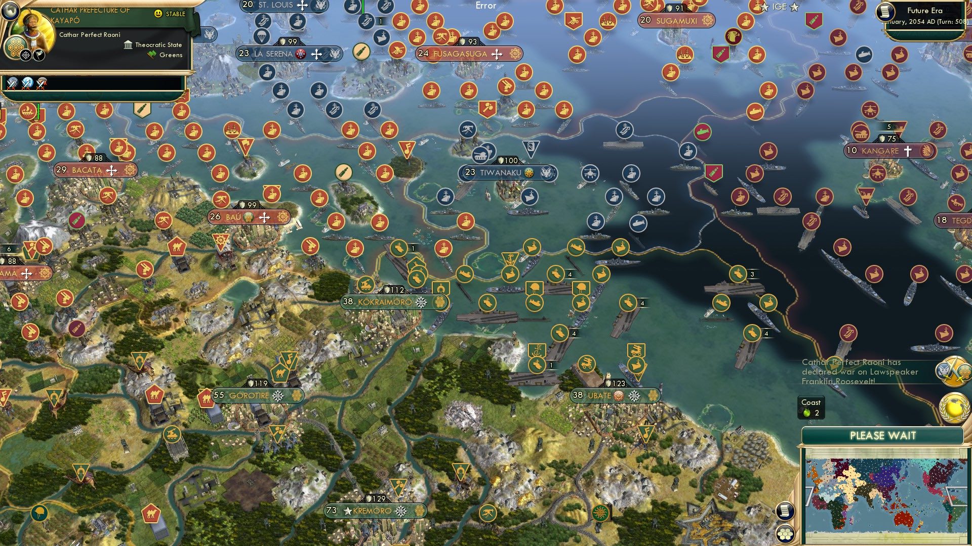 CBR In-Game Screenshot of Pirates of the Kayapóan