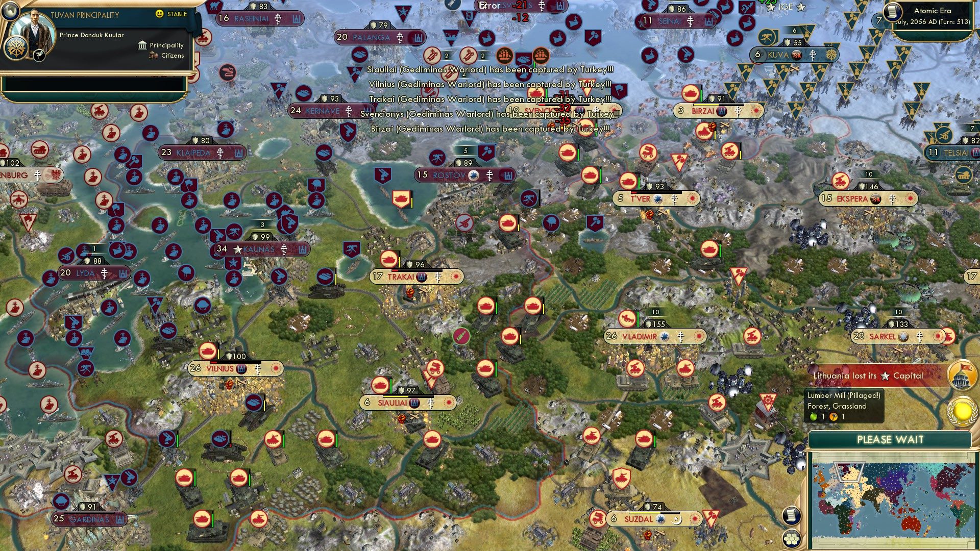 CBR In-Game Screenshot of Red Tide