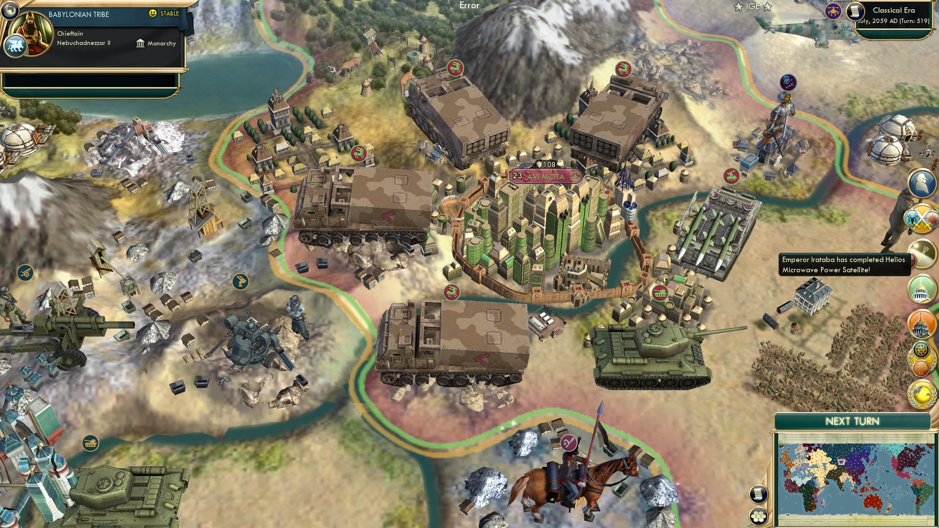 CBR In-Game Screenshot of Praise the Sun!