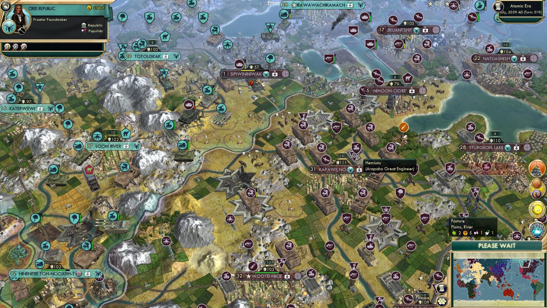 CBR In-Game Screenshot of Flip, Flop