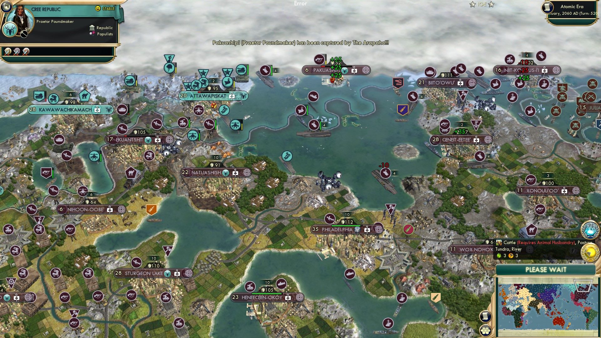 CBR In-Game Screenshot of On Top of the World