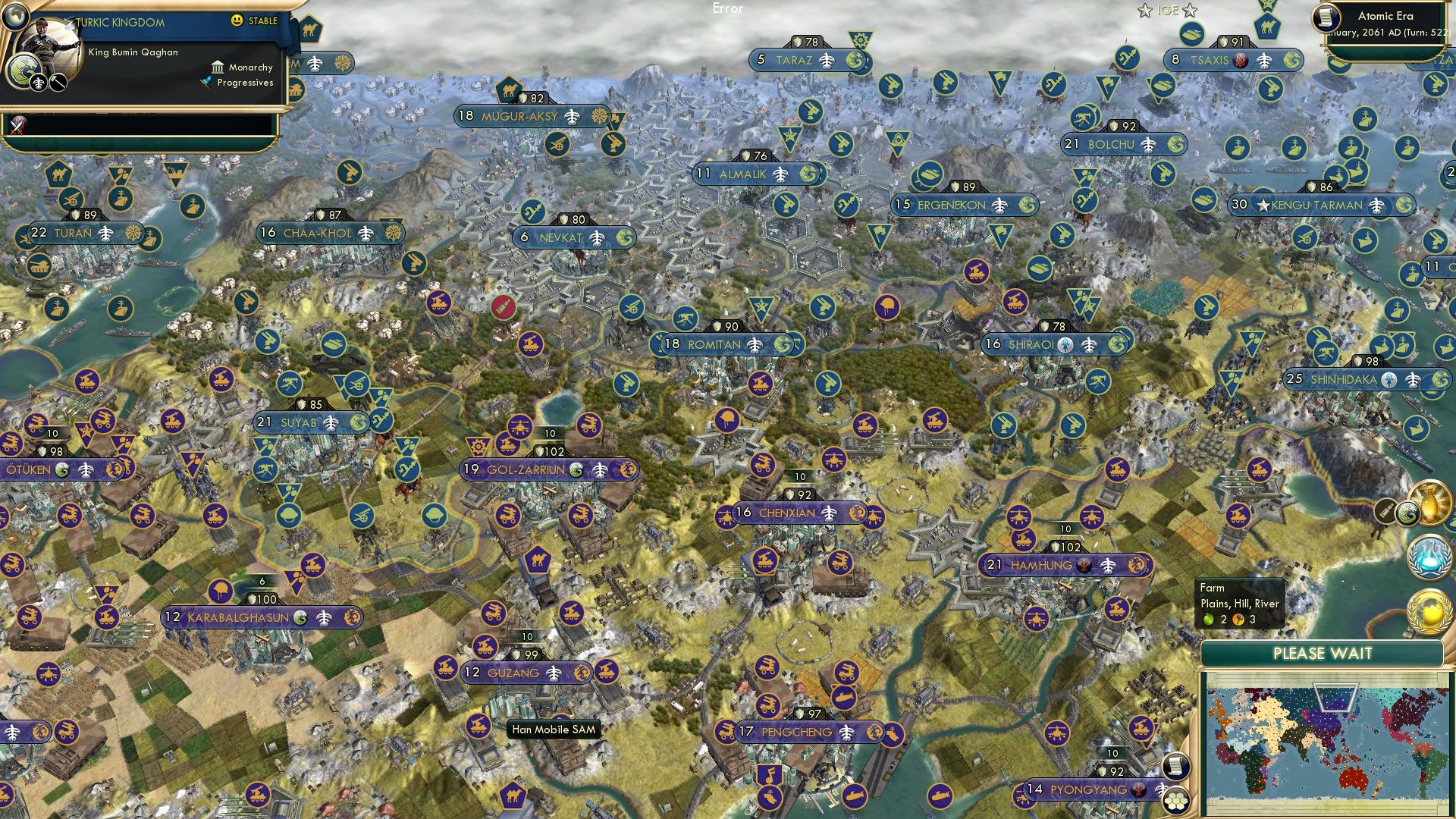 CBR In-Game Screenshot of Horse-Drawn Atomic Bombs?