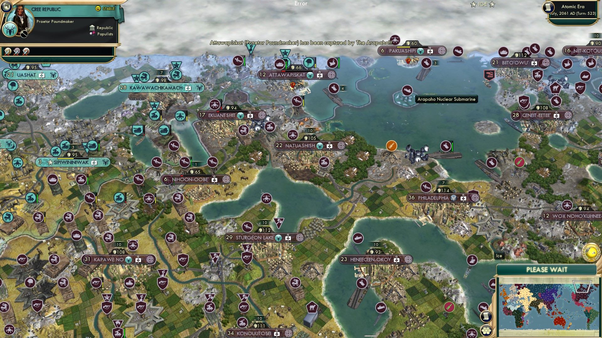 CBR In-Game Screenshot of North American Meat Grinder