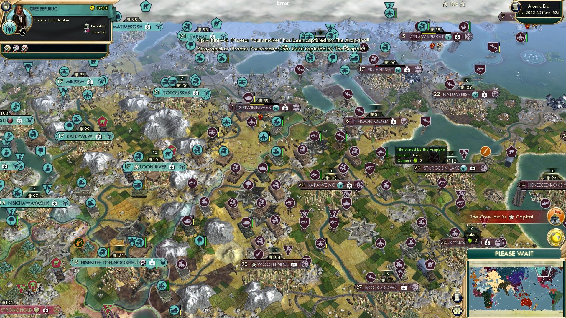 CBR In-Game Screenshot of Slowly but Surely…