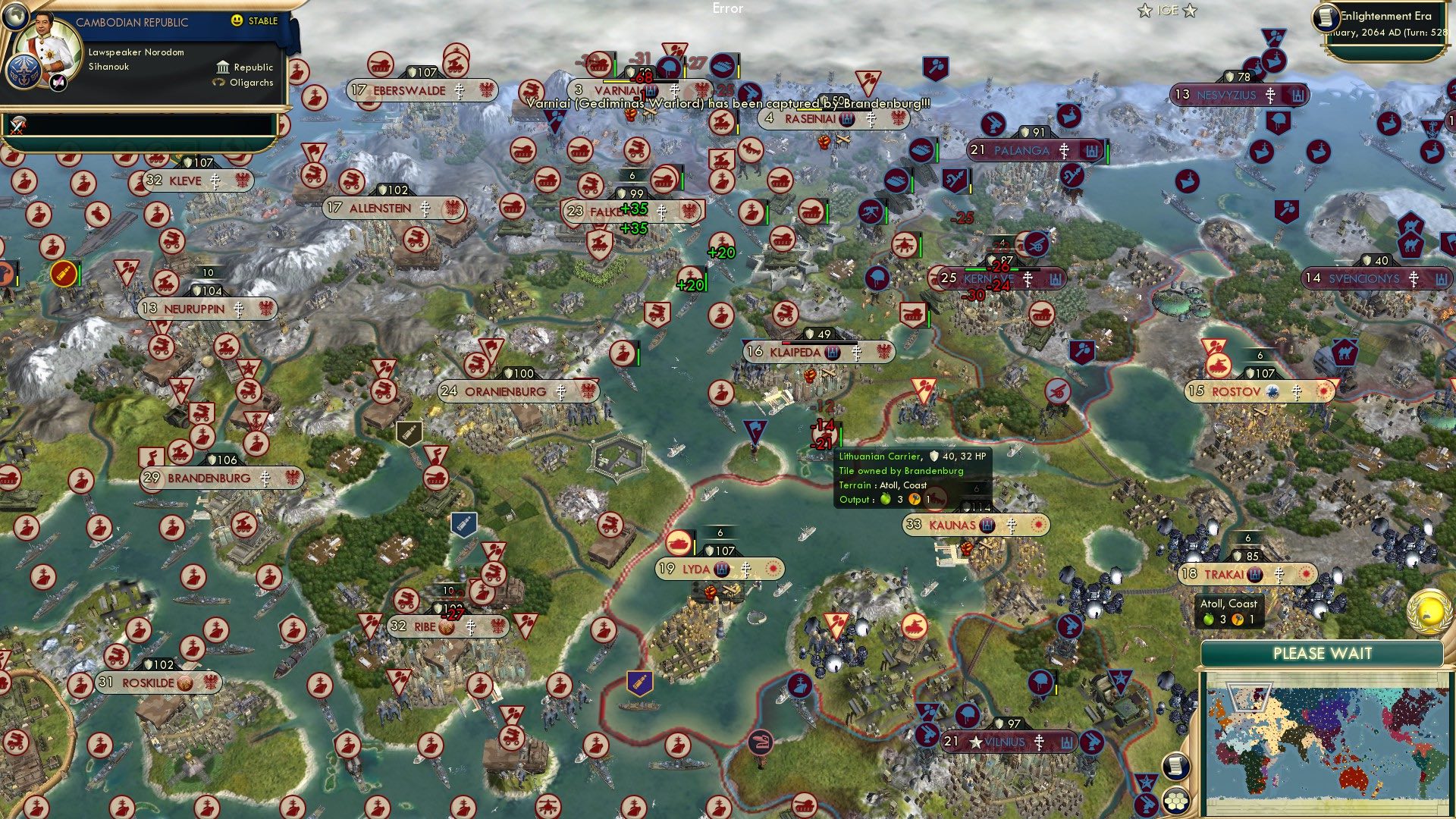 CBR In-Game Screenshot of Brandenburg Remembers how to Fight Wars Good