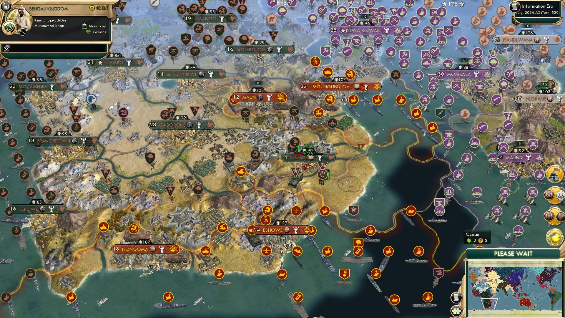 CBR In-Game Screenshot of Twilight of the Zulu