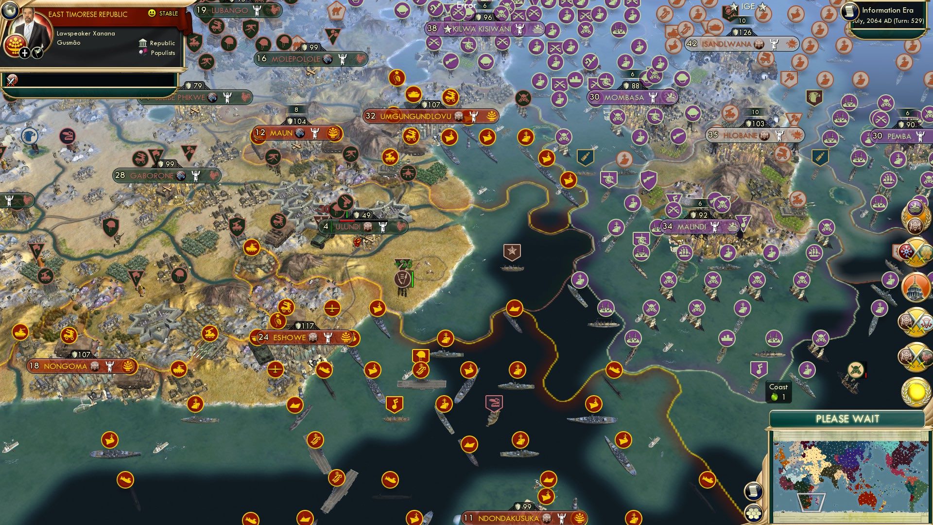 CBR In-Game Screenshot of Peace Amidst the Ashes